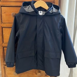 Petit Bateau Children’s Unisex Iconic Recycled raincoat Size 5